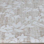 Close-up of neutral floral play mat 