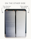 Comparing the dark and light versions of the Kasuri runner so you can choose the design that best suits your home