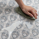 Hand cleaning wipeable Totter + Tumble patterned baby mat