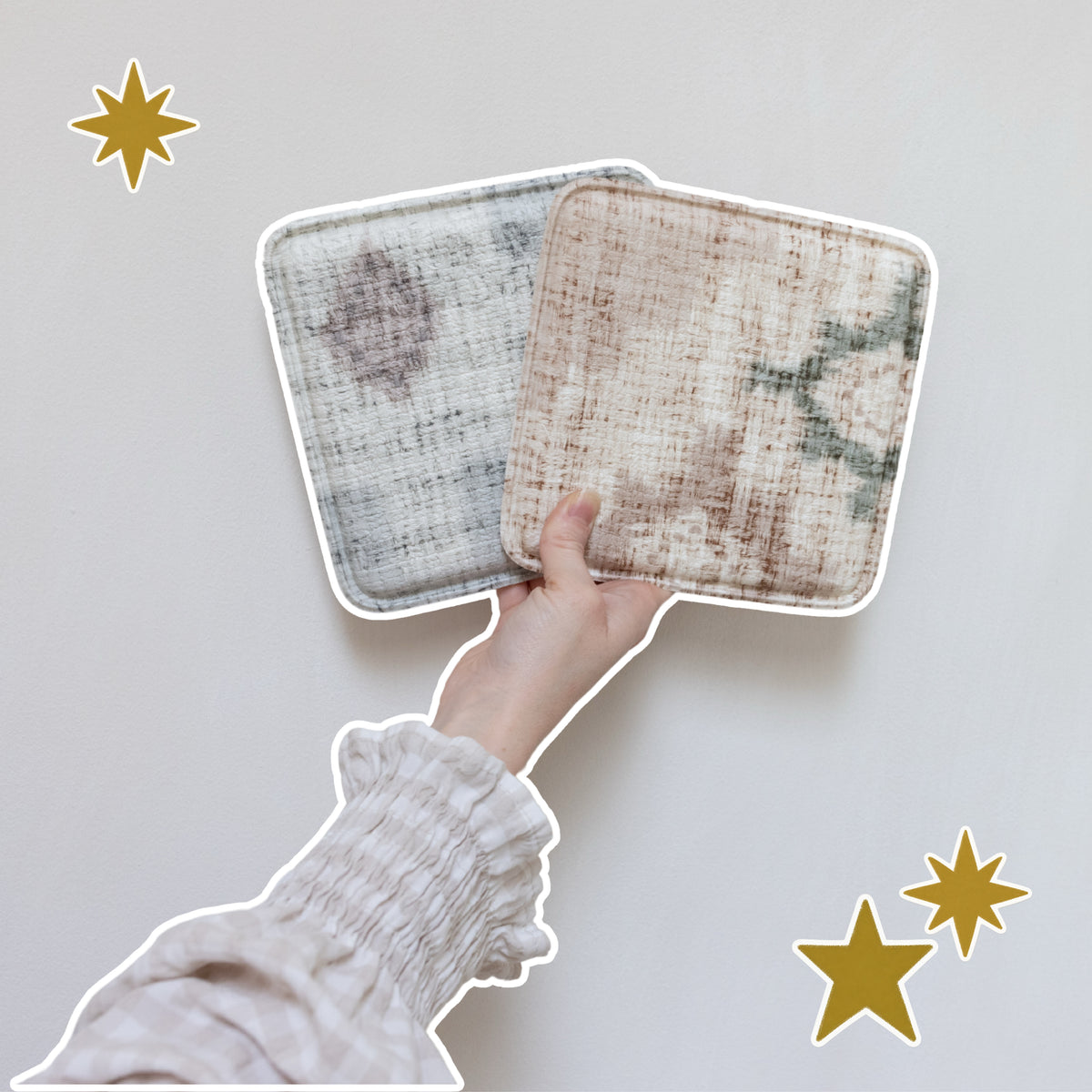 Totter and tumble swatch sample service