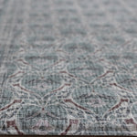 Close-up of patterned baby rug texture for modern interiors