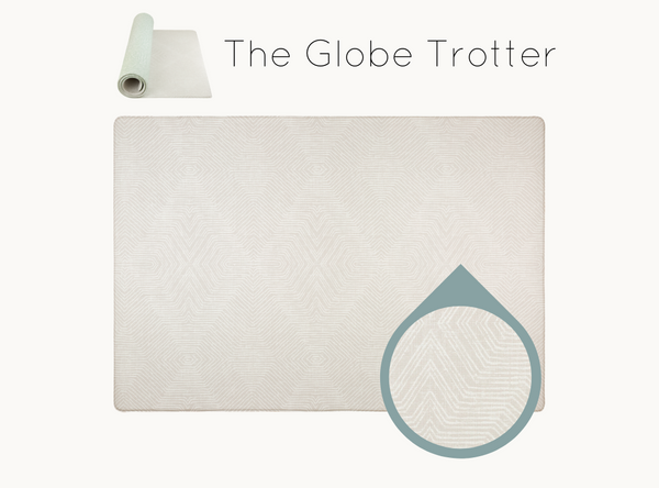 globetrotter totter and tumble luxury padded play mat for the floor foam playmat for newborn babies 