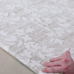 video showing geometric and floral reversible play mat in thick memory foam