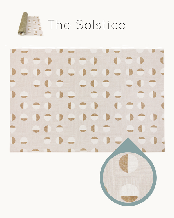 solstice luna totter and tumble luxury padded play mat for the floor foam playmat for newborn babies 