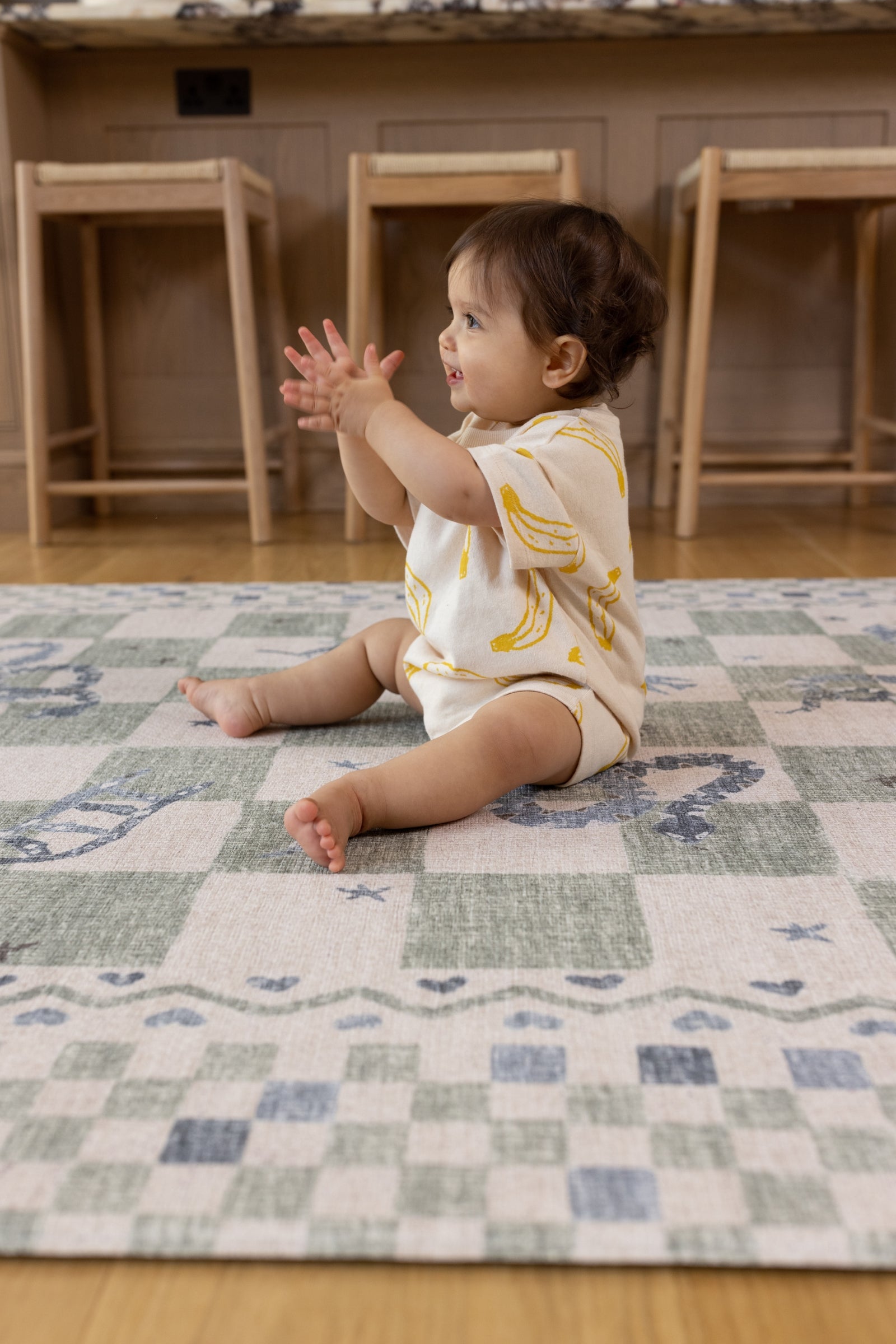 Play mats that don't look like play mats.