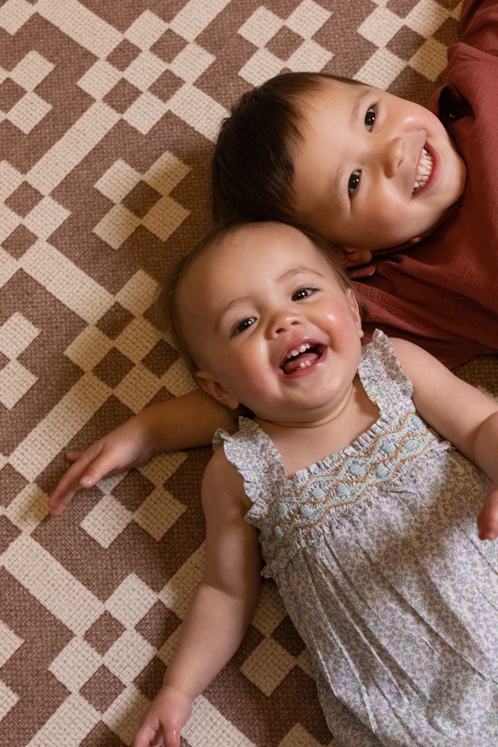 Play mats that don't look like play mats.