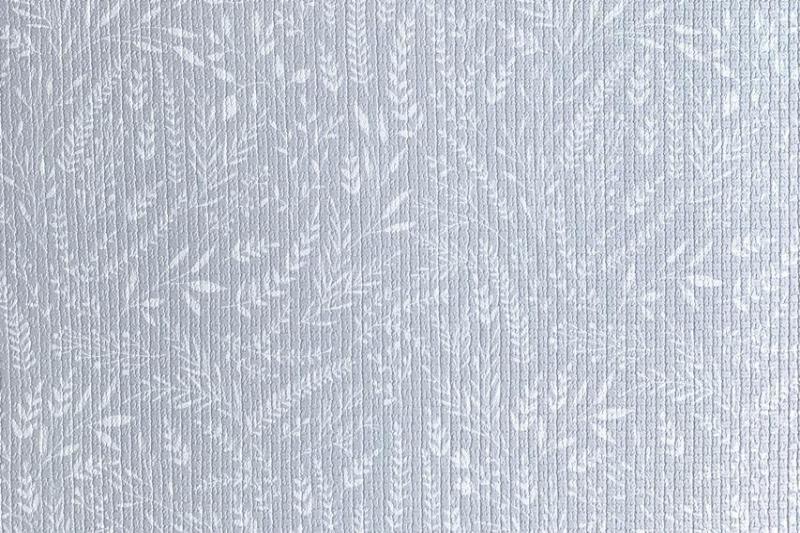 the thinker botanical leafy print in cool grey floor mat area play mat